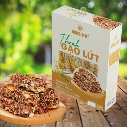 Bánh dinh dưỡng mix rong biển ( Bánh gạo lứt ) 200g