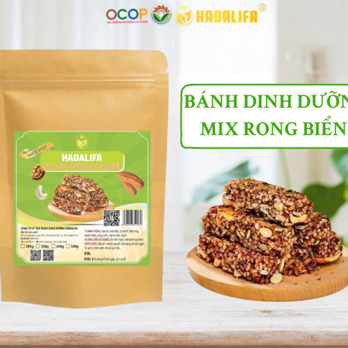 Bánh dinh dưỡng mix rong biển (Bánh gạo lứt ) 200g