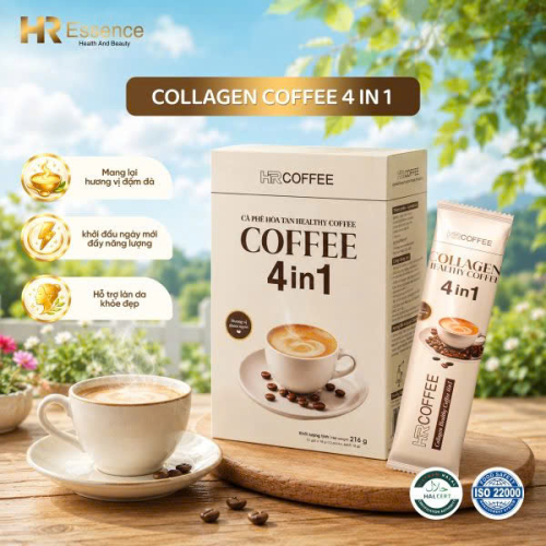 Cà phê hòa tan Collagen Healthy Coffee 4 in 1