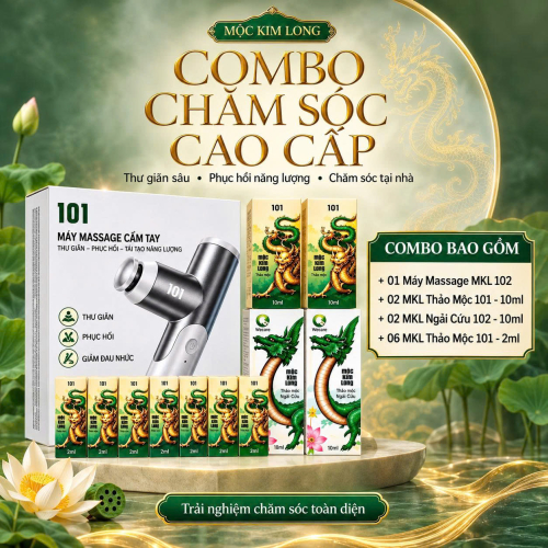 COMBO  THẢO MỘC NGÃI CỨU  KIM LONG 