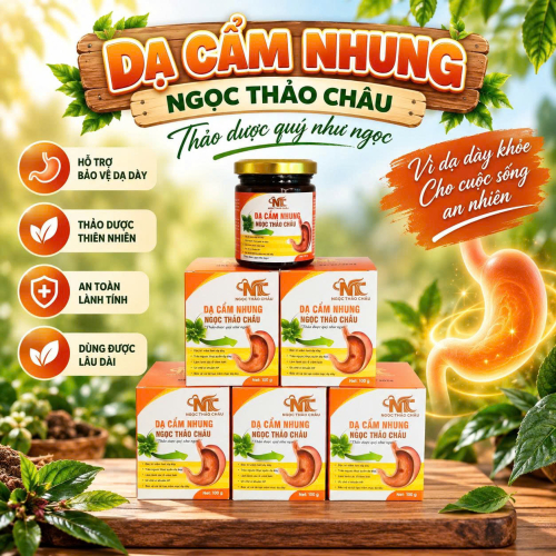 Dạ cẩm nhung Ngọc Thảo Châu (dạ  dày) 