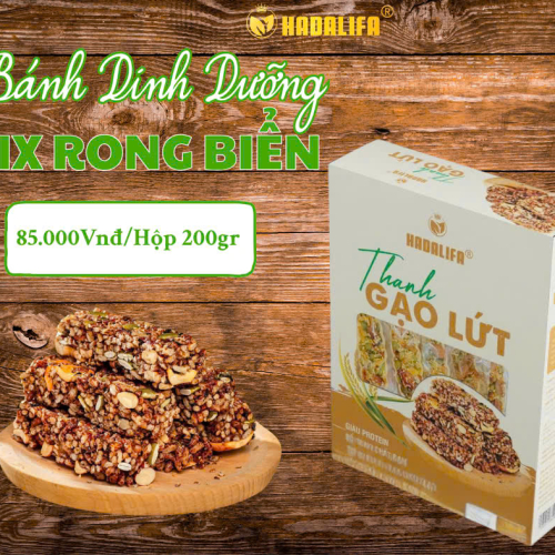 Bánh dinh dưỡng mix rong biển 200g