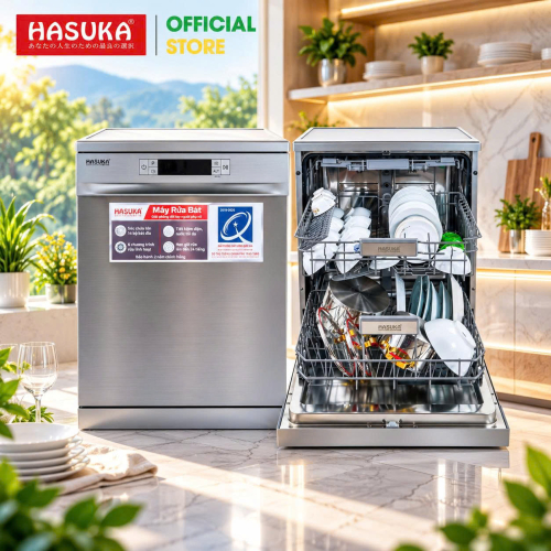Máy rửa bát hiện đại Hasuka HSK-MRB999