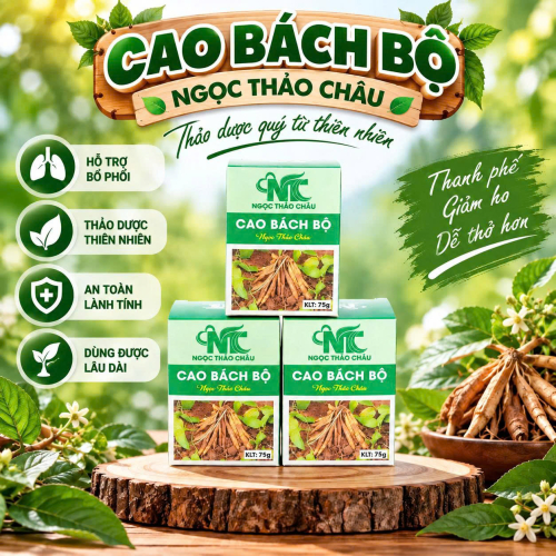 Cao bách bộ Ngọc Thảo Châu (ho hen)
