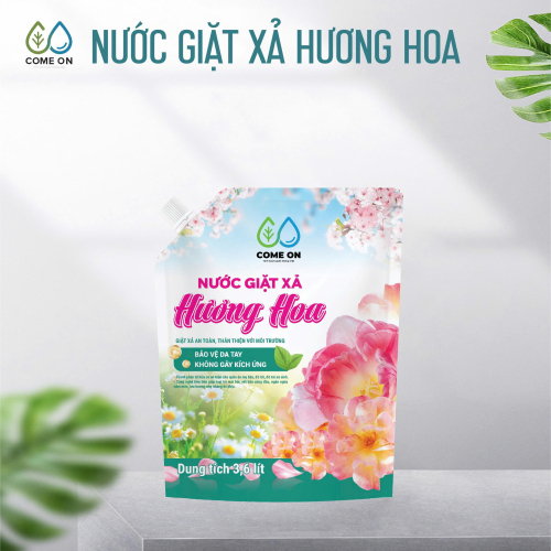 Nước giặt xả hương hoa