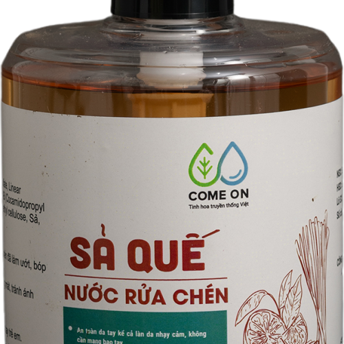 Nước rửa chén sả quế 500ml