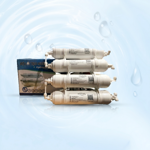 Bộ lõi tạo nước ion kiềm AQUAPIH2 (BL4 - 04 quả lọc kiềm)