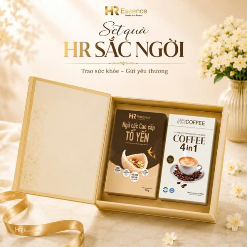 Set quà sáng ngời (coffee + NC tổ yến)