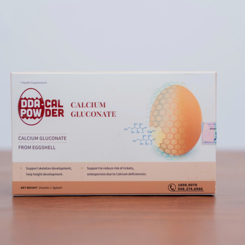 [CHỈ DÀNH CHO CTV, KHÔNG DÀNH CHO ĐẠI LÝ] Thực Phẩm Bảo Vệ Sức Khỏe DDA-CAL POWDER